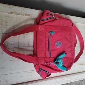 Kipling Art U Crossbody Bag Vibrant Pink